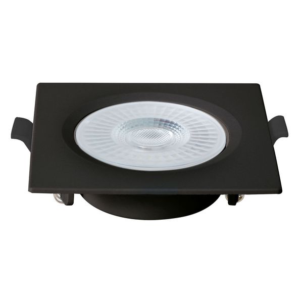 Spot Slim Led Embutir Quadrado Bivolt 6W 6500K Preto Blumenau