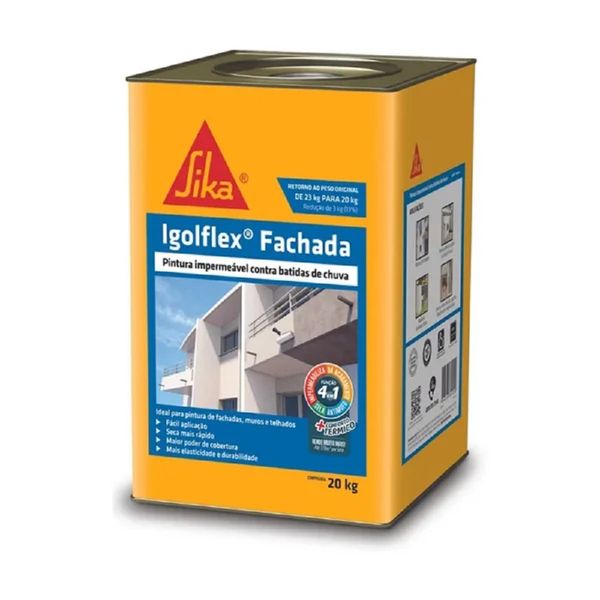 Pintura Impermeável Igolflex Fachada Branco 20K Sika