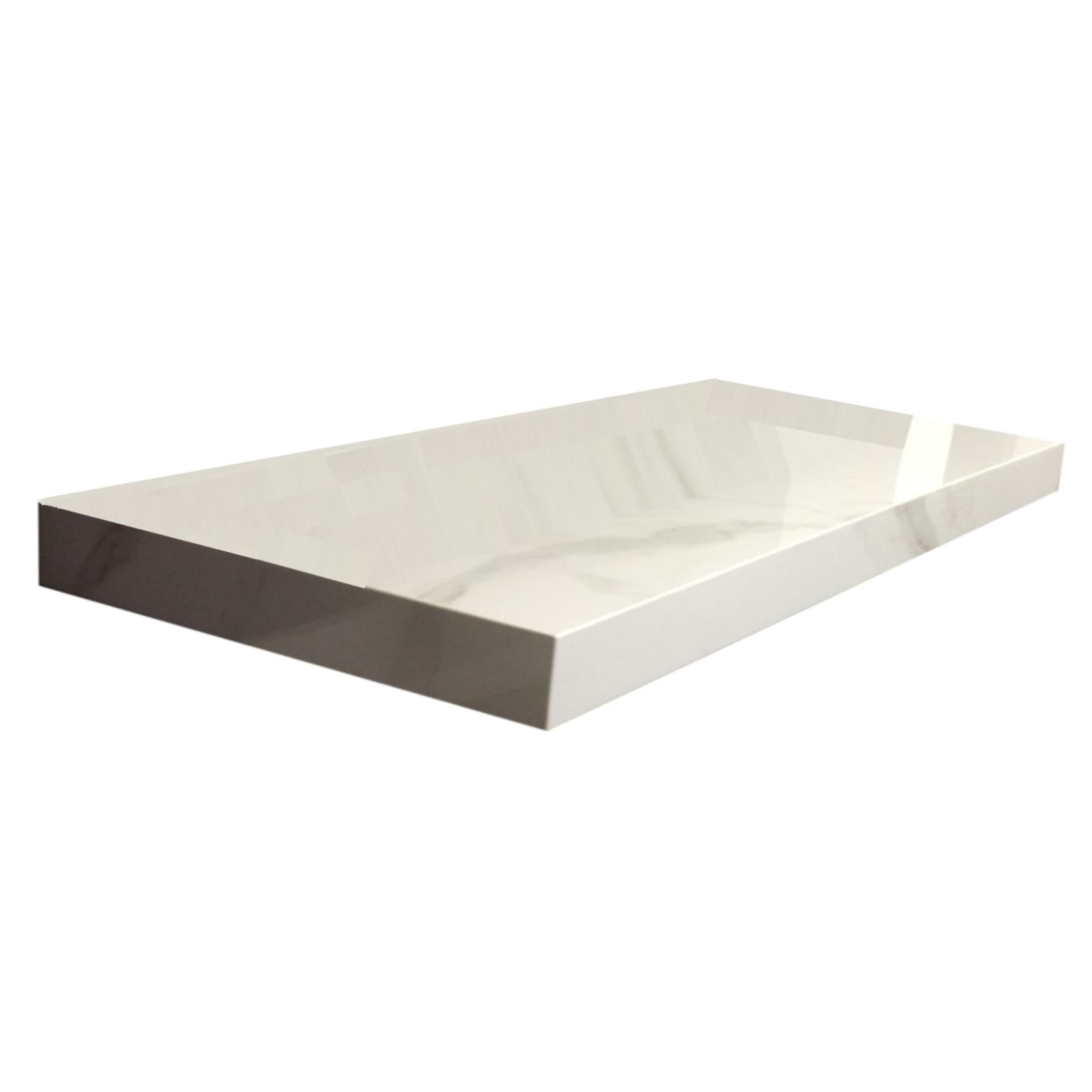 Prateleira Ripy 120Cm Calacata Blu