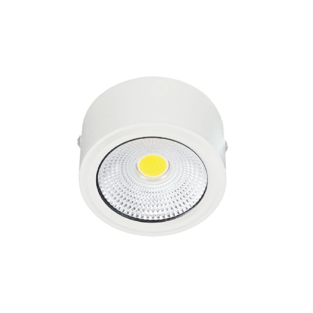 Spot Sobrepor Reflex Branco 6000K 10W Gaya