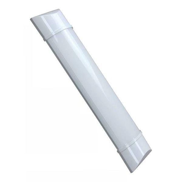 Luminária de sobrepor LED Linear para teto 18W bivolt branca Ecoforce