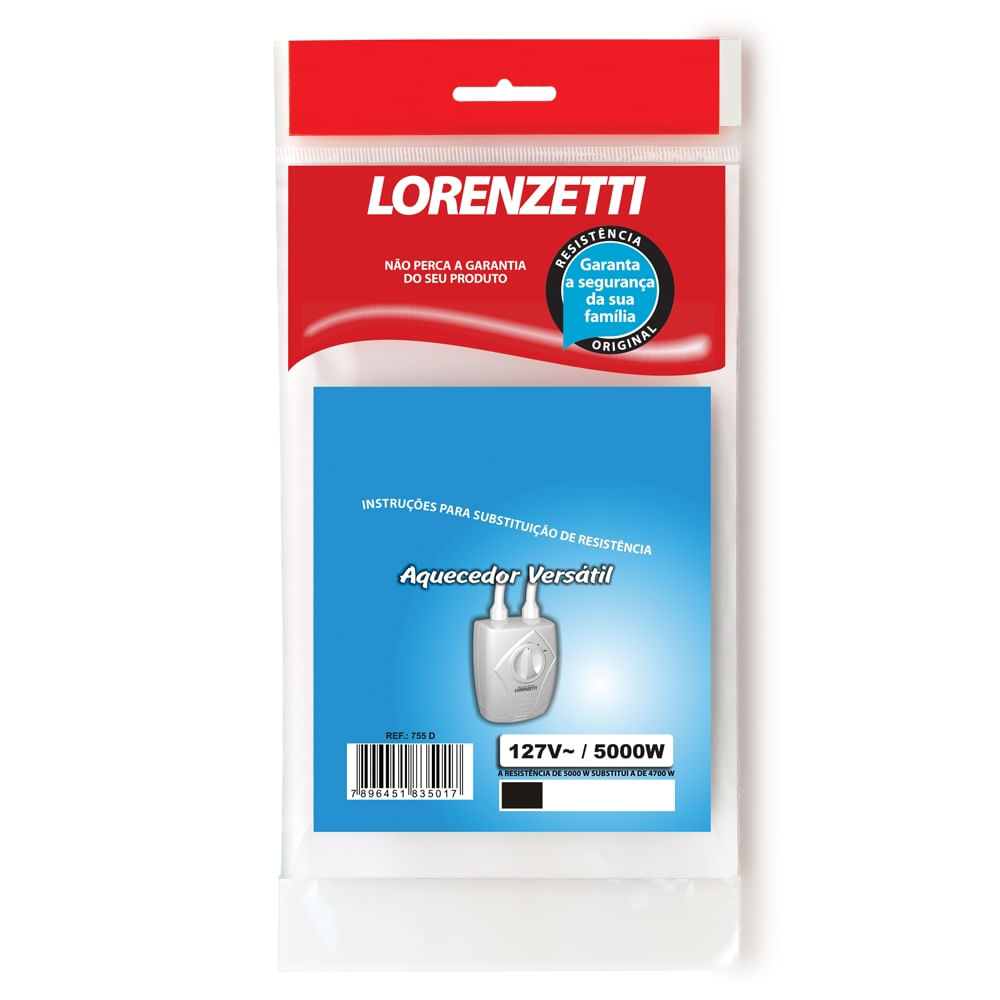 Como escolher aquecedor de água a gás: guia definitivo 1 Resistencia Aquecedor Versatil 5500w 220v Lorenzetti 440213 1