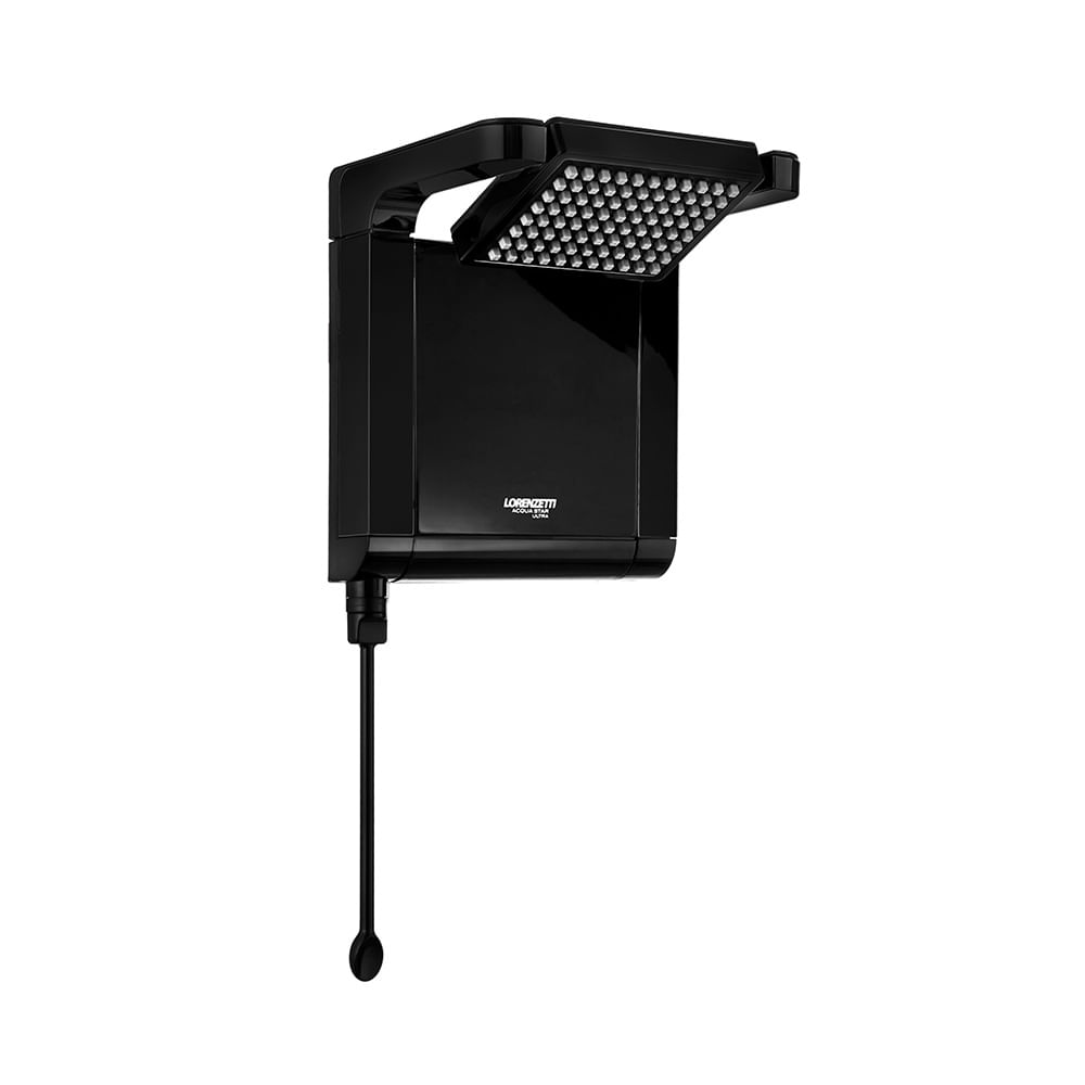 Conheça a linha de chuveiros Acqua Ultra, da Lorenzetti 12 Ducha Eletronica Acqua Star Preta 6800w 220v Lorenzetti 1417622 1