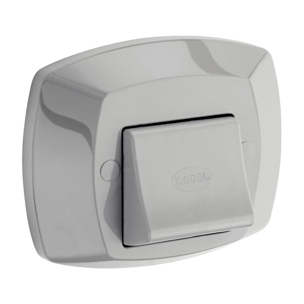 Caixa acoplada ou válvula de descarga: qual opção é melhor? 8 Acabamento Para Valvula De Descarga Especial CinzaPerola Docol 542563 1