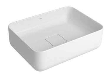 Como escolher o modelo ideal de pia para banheiro para seu espaço 2 Cuba de apoio retanqular 40x30 l1304017 branco Deca 2403927 1