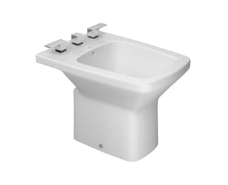 Bidê 3 Furos Clean Branco Deca