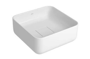 Confira alguns dos principais modelos de cubas para banheiro 6 Cuba de apoio quadrada 30x30 l1103017 branco Deca 2403676 1