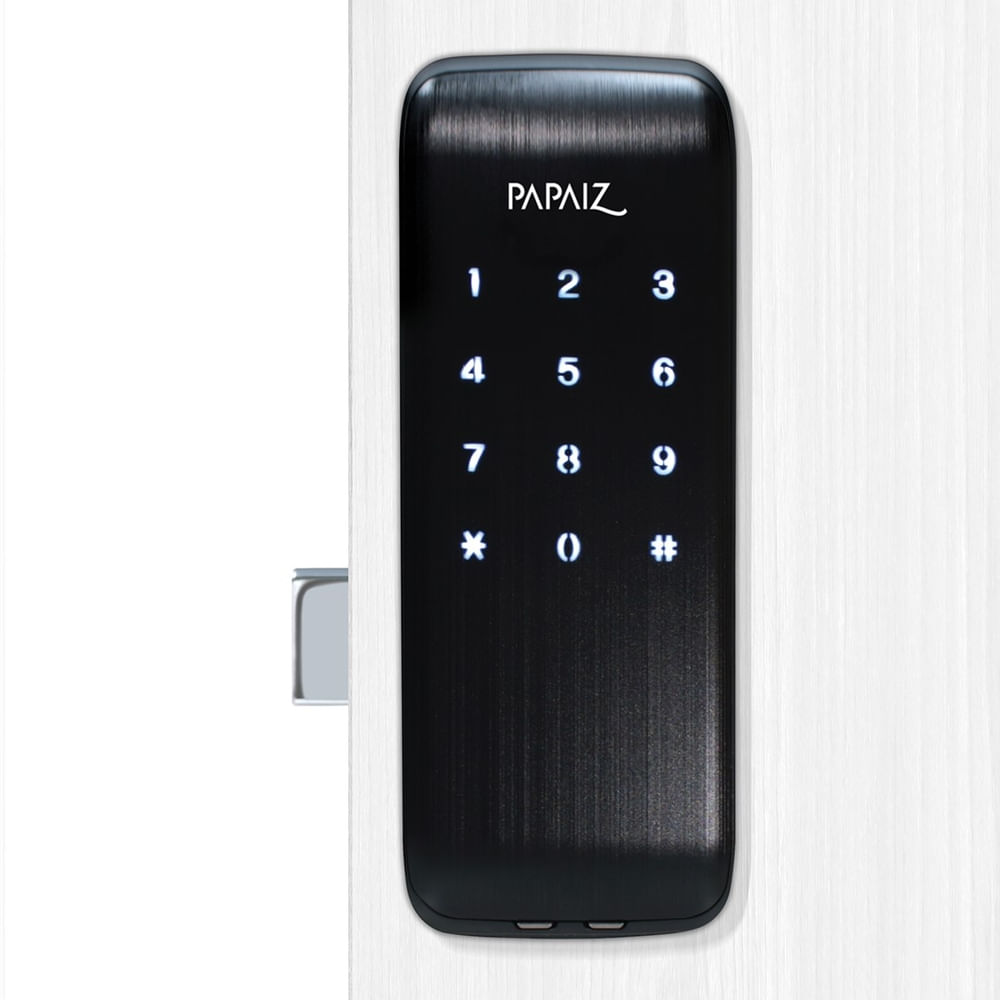 Você está em busca de itens para casa inteligente? Vem pra telha! 4 Fechadura Eletronica Smart Lock Sl 125 Pf Papaiz 2533588 1