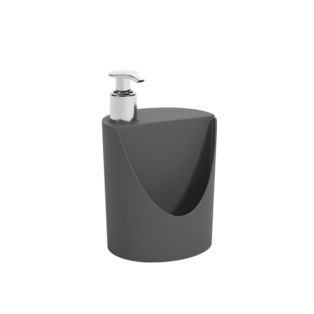 Dispenser Rj Basic 600ml Cinza Chumbo Coza