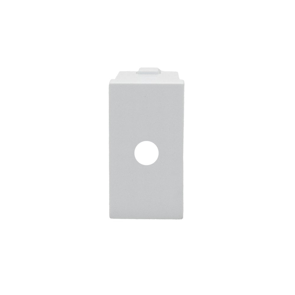 Modulo Cego Com Furo Branco Rivez Dicompel