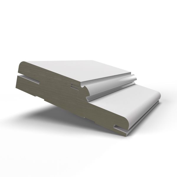 Jogo Batente Mdf 6,8Cm Hidro Resistente Super Branco New Rocha Porta