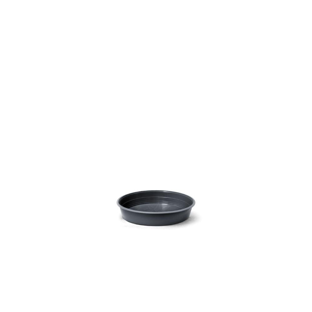 Prato Para Vaso N00 9,5cm Preto Nutriplan