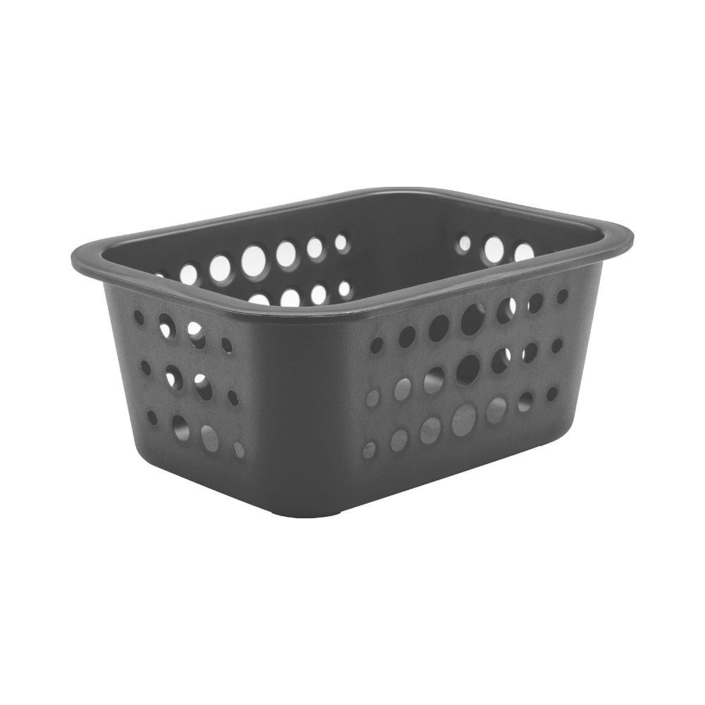 Cesta organizadora P 1,5 litros, chumbo - Ou