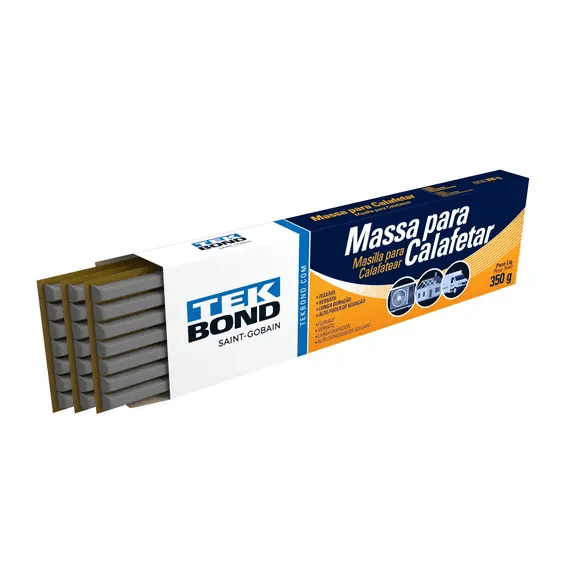 Massa Para Calafetar 350G Caixa Tekbond