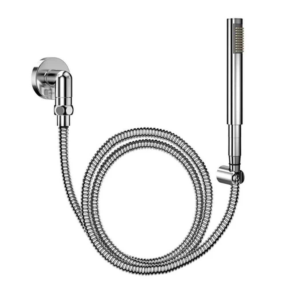 Ducha Manual Com Joelho 90 De Parede Para Lavatorio C30 Cromado Docol
