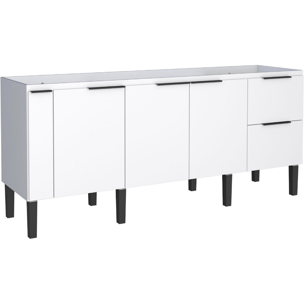 Saiba como escolher o modelo ideal de geladeira 8 Gabinete de Cozinha Cisne 1941mm Branco Cozimax 2329972