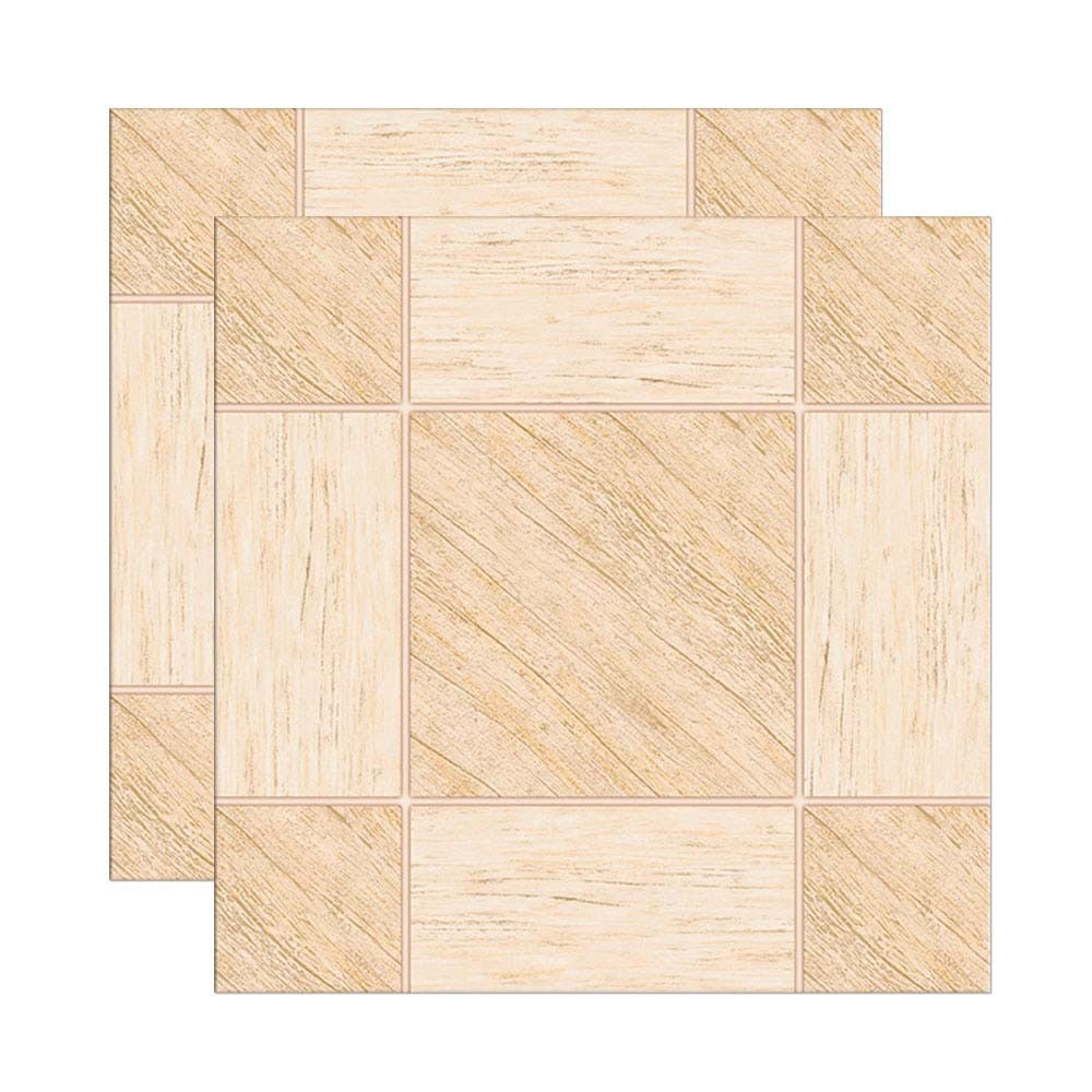 Piso Rotocolor Imbuia 4475x4475cm bege claro Formigres