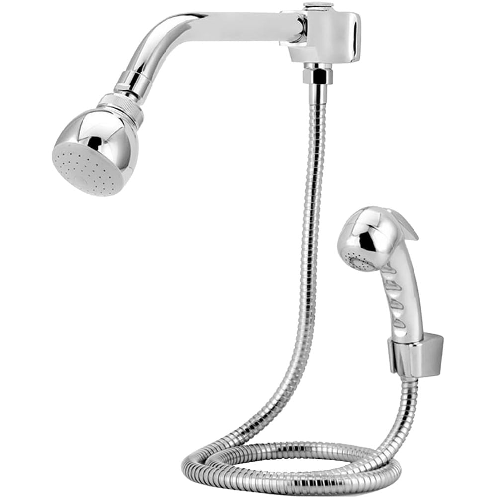 Chuveiro ou ducha: saiba qual é o ideal para o seu banheiro 13 Ducha desviador automatico Valie cromado Alterna 1328263 1