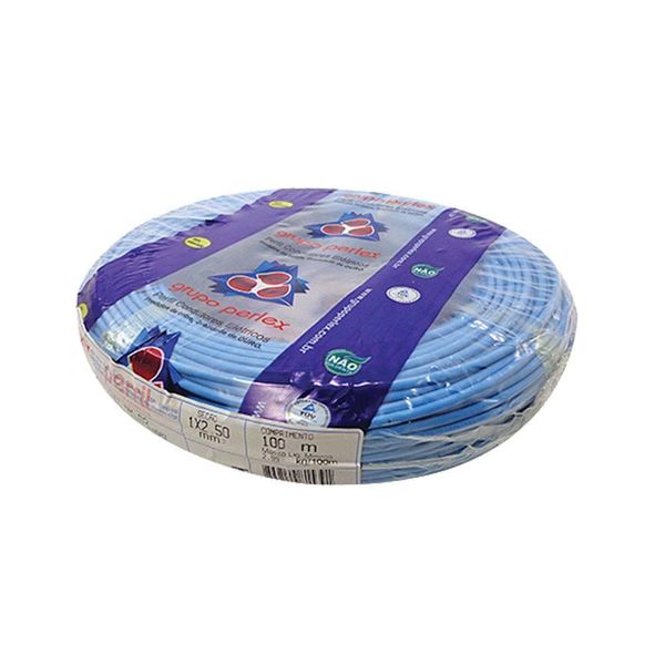 Cabo Flexível 2,5mm 450/750V Azul 100M Perflex