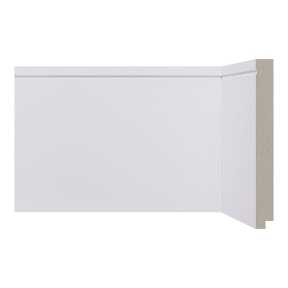 Conheça os modelos de rodapé e saiba como instalá-los corretamente 8 Rodape 240x15cm Branco Santa Luzia 1555588