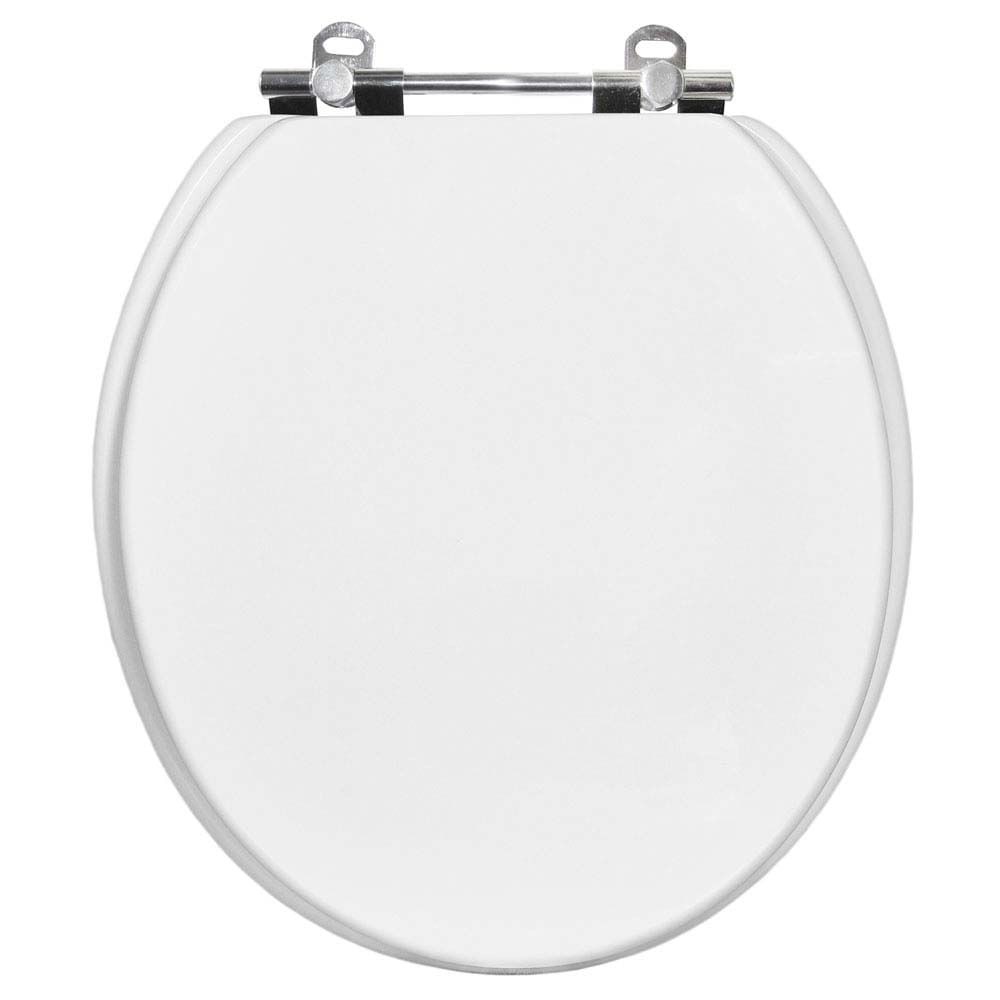 Assento sanitario Convencional poliester branco Alterna