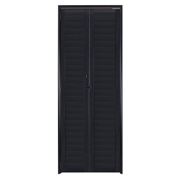 Porta Lambril Camarão Esquerda 210x70 Preto Esquadrisul