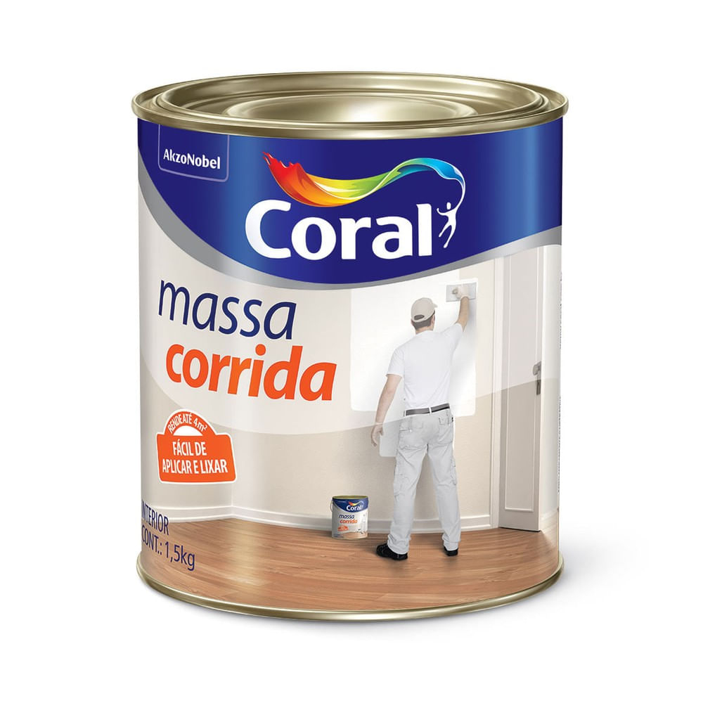 Silêncio de Inverno é a Cor do Ano 2023 da Coral 2 Massa Corrida 15kg Coral 590770
