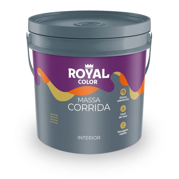 Massa Corrida Branca 5kg Royal Color
