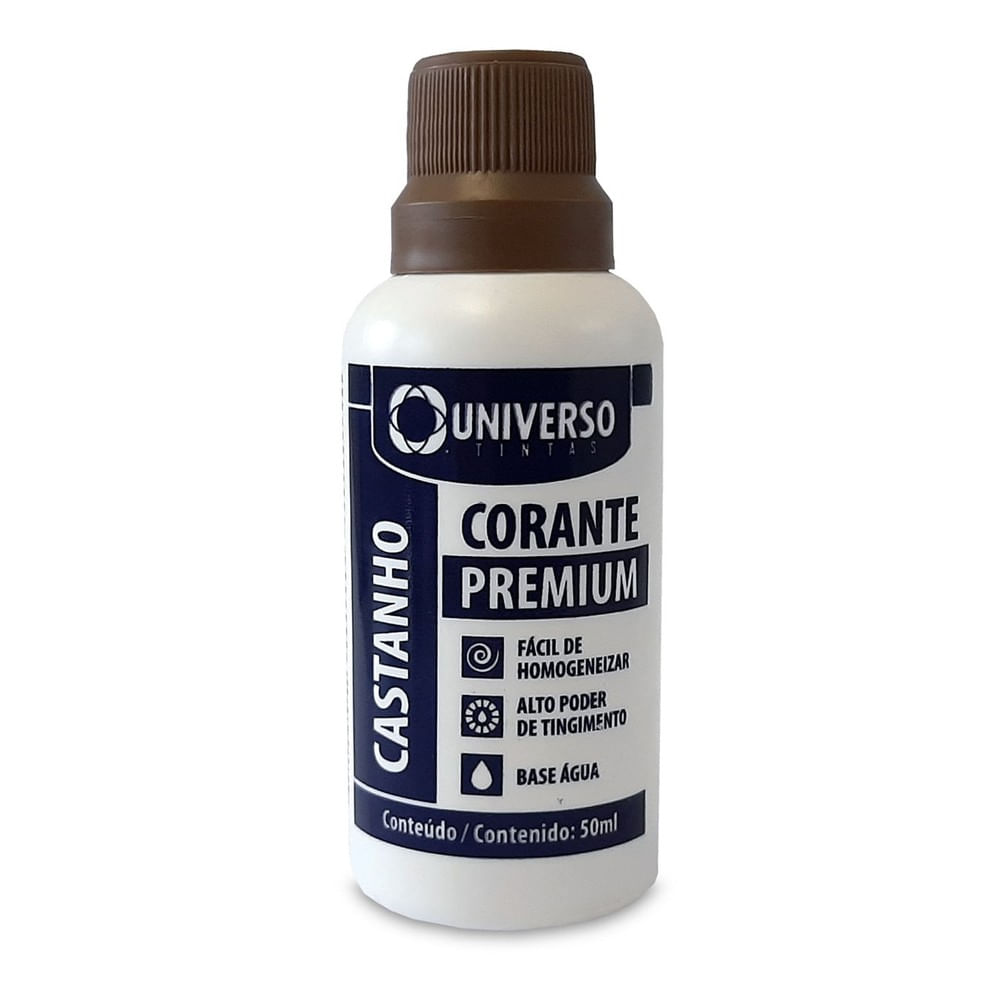 Corante Líquido Castanho 50ml Universo Tintas