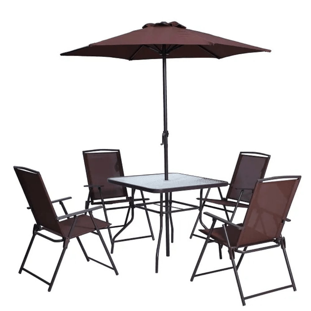 Construção e reforma: dicas e cuidados para realizar com sucesso em 2026 7 Conjunto de Jardim Mesa com 4 Cadeiras e Ombrelone Em Aco Coisas E Coisinhas 2