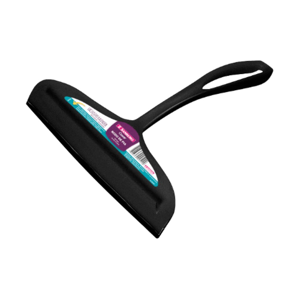 Rodinho de Pia para Cozinha Plástico 14cm Preto Sanremo