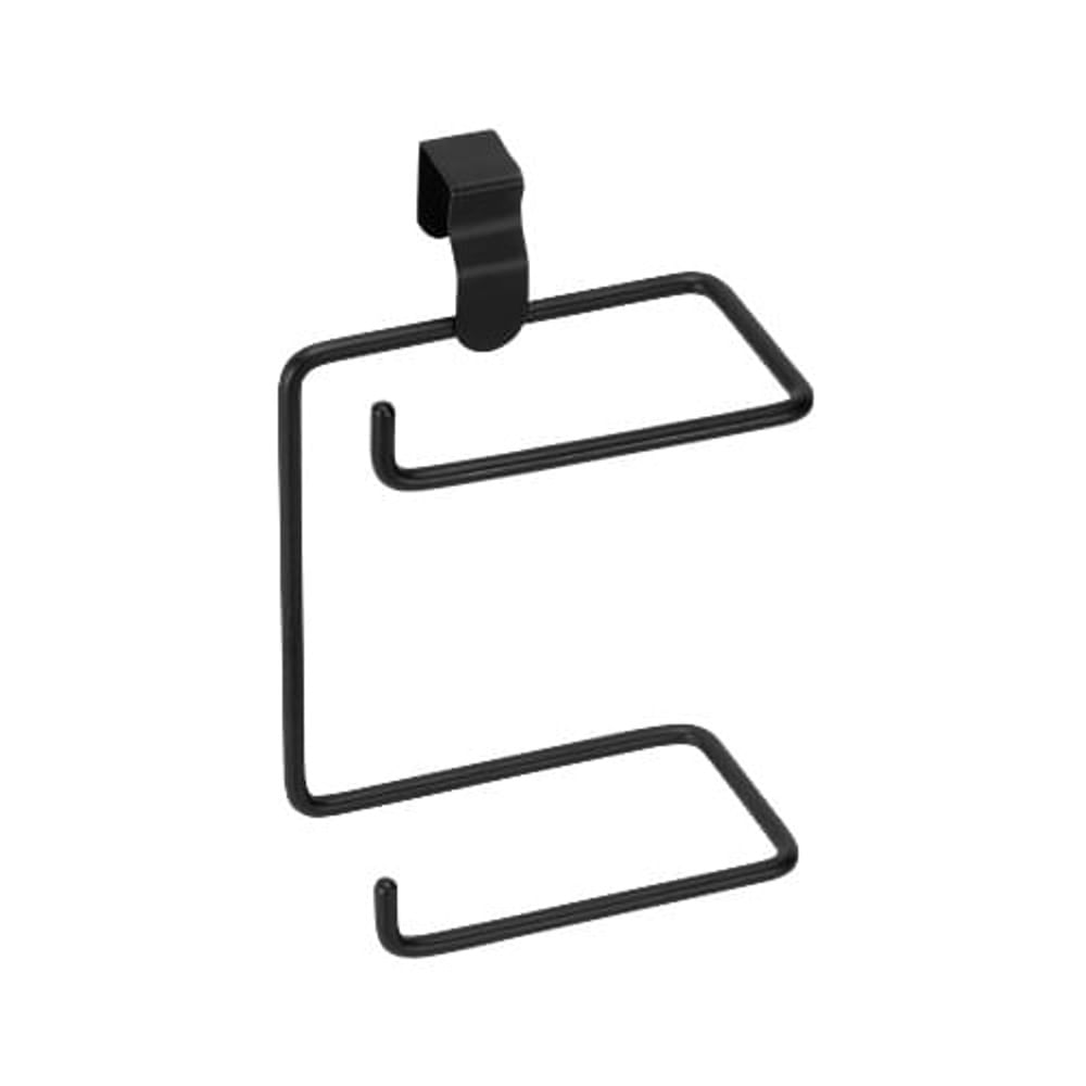 Suporte Papel Higienico Duplo para Caixa Acoplada Black
