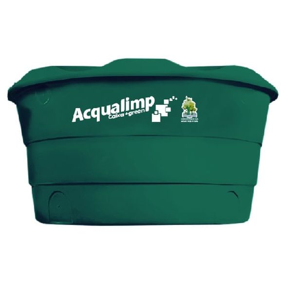 Caixa d'Água 1000 Litros +Green em Polietileno Acqualimp