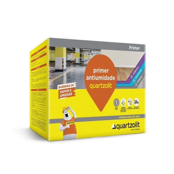 Primer Antiumidade Cx 3,8Kg Quartzolit