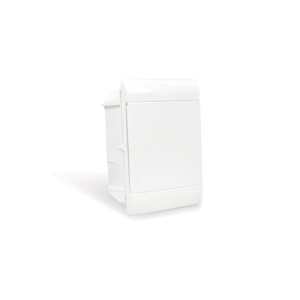 Quadro De Embutir Ouro Box 05 Din Porta Opaca Steck