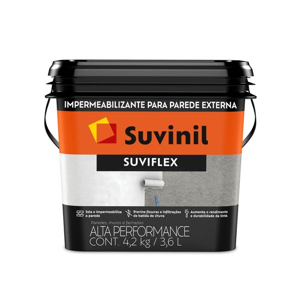 Fundo Impermeabilizante para Paredes Suviflex Fosco 4,2kg Suvinil