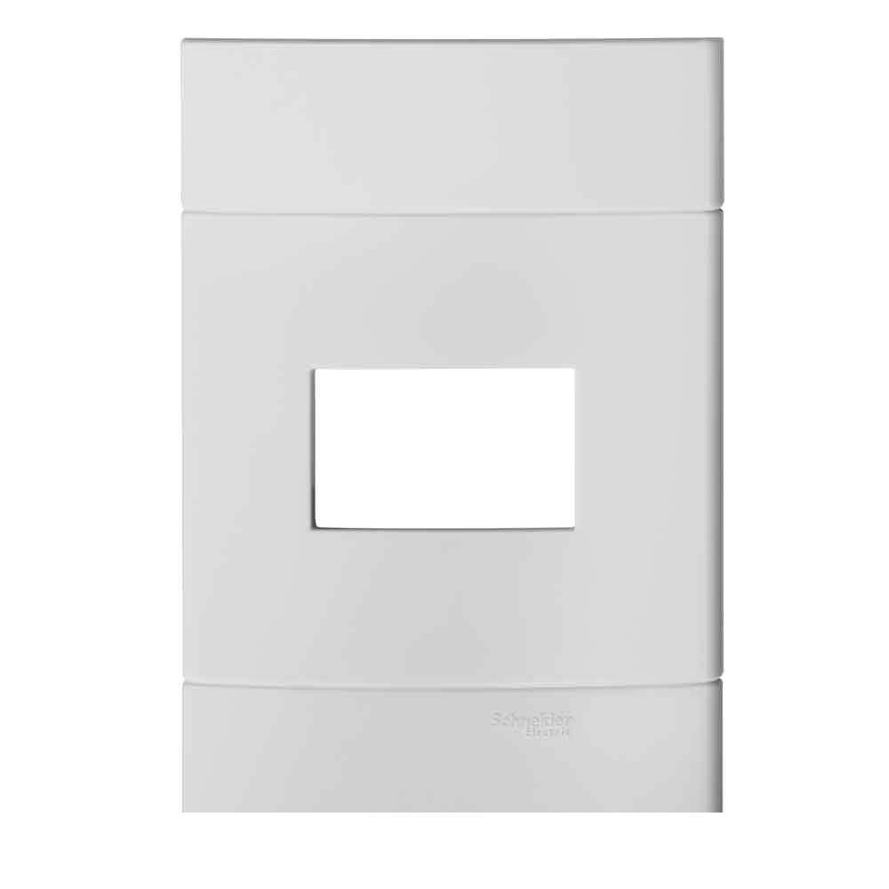 Placas 4x2 1 Posto Branco Lunare Schneider