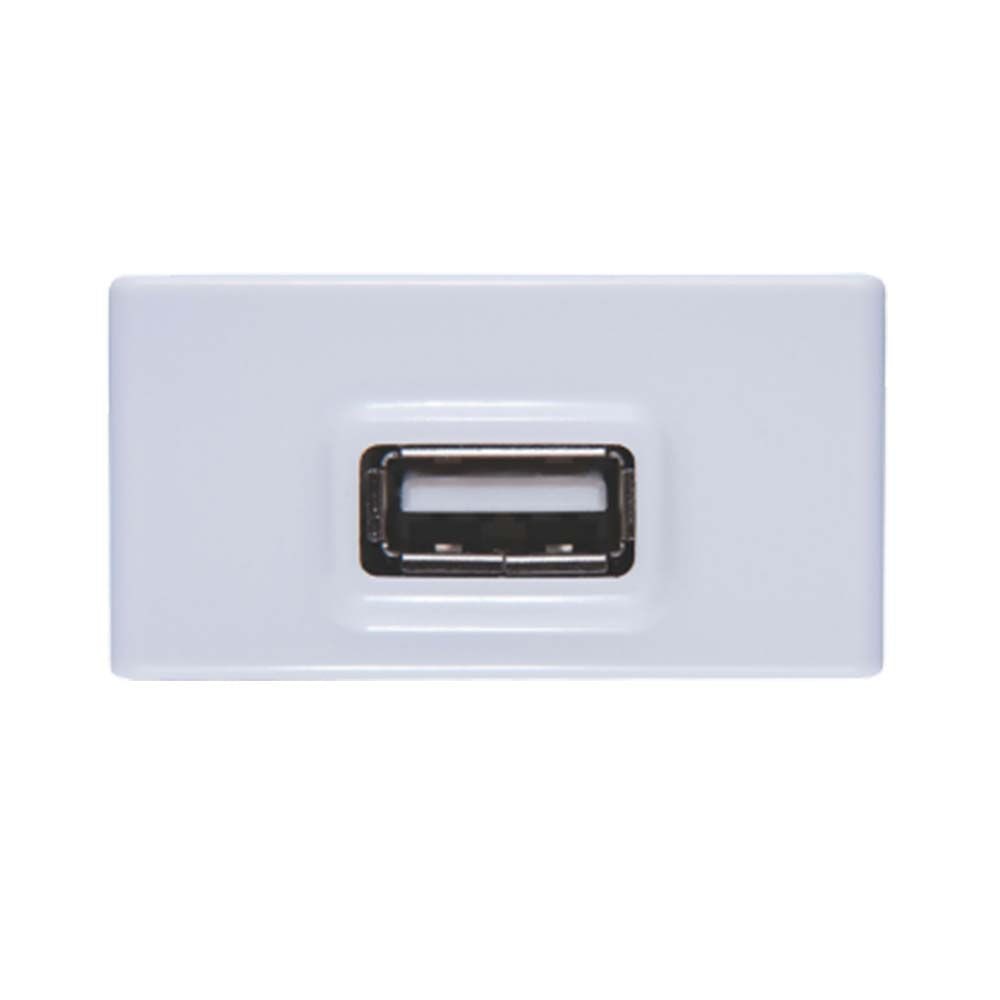 Modulo Tomada USB Branco Liz Tablet 57115041 Tramontina