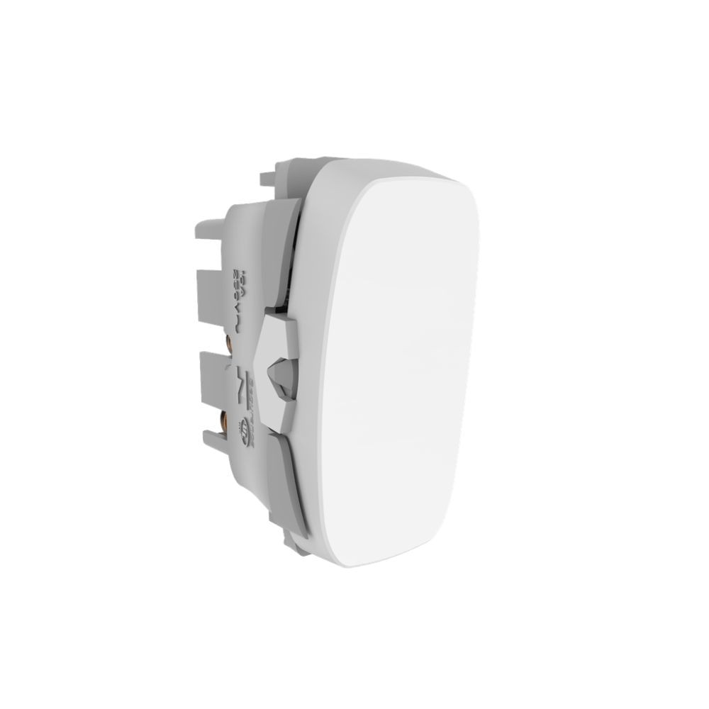 Módulo Interruptor Simples 10a 250v Gracia Branco Alumbra