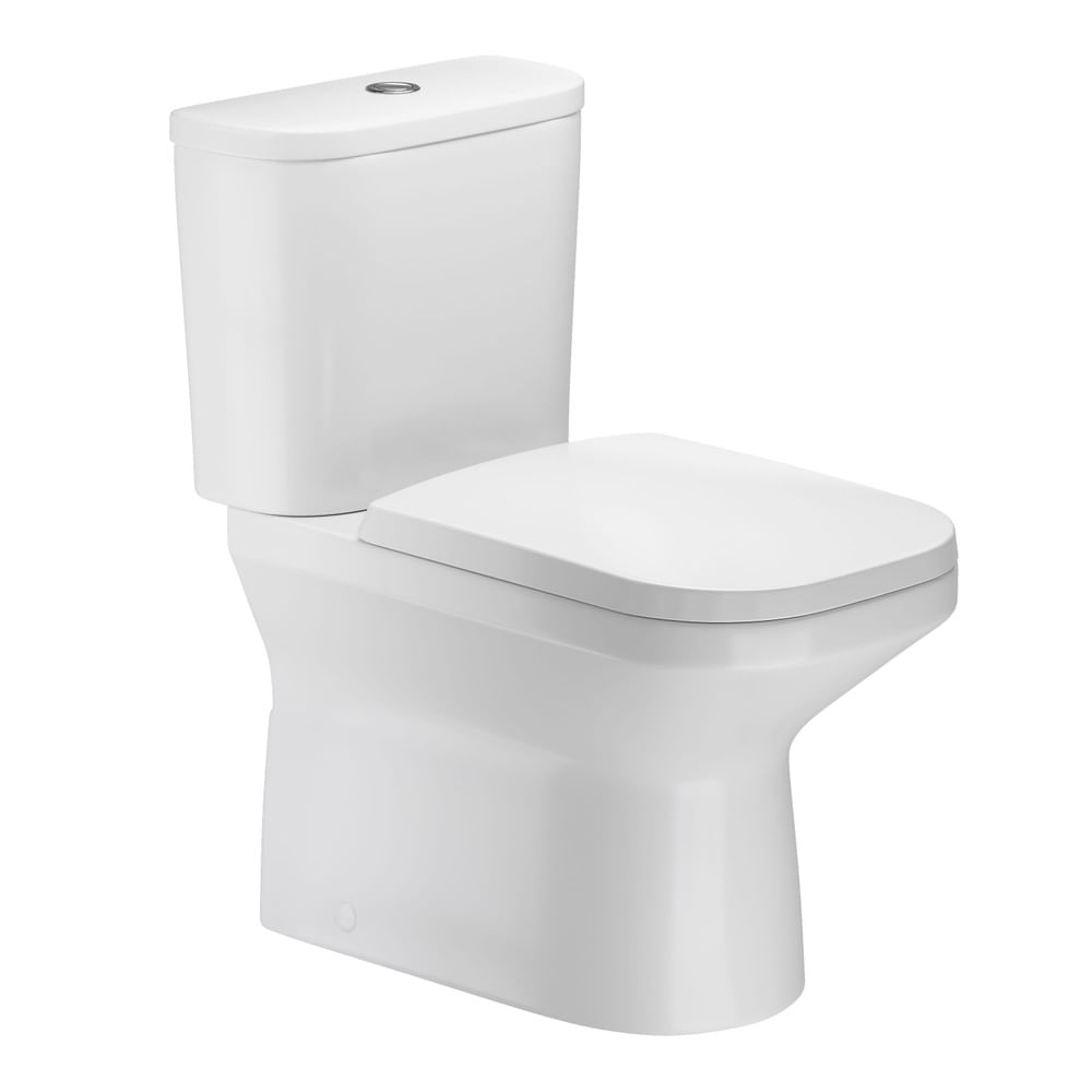 Vaso Sanitário com Caixa Acoplada Span Square Branco Kohler