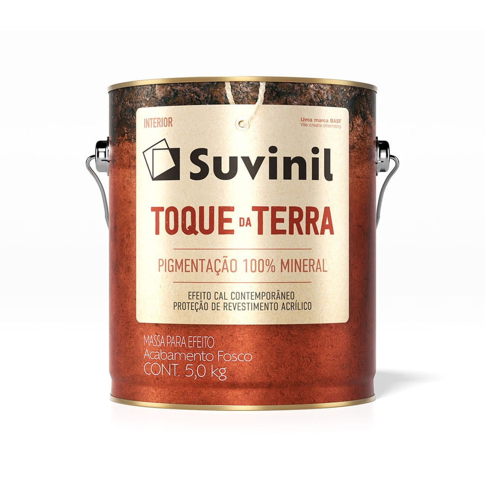 Textura Efeito Toque de Terra Mangue Seco Fosco 5kg Suvinil