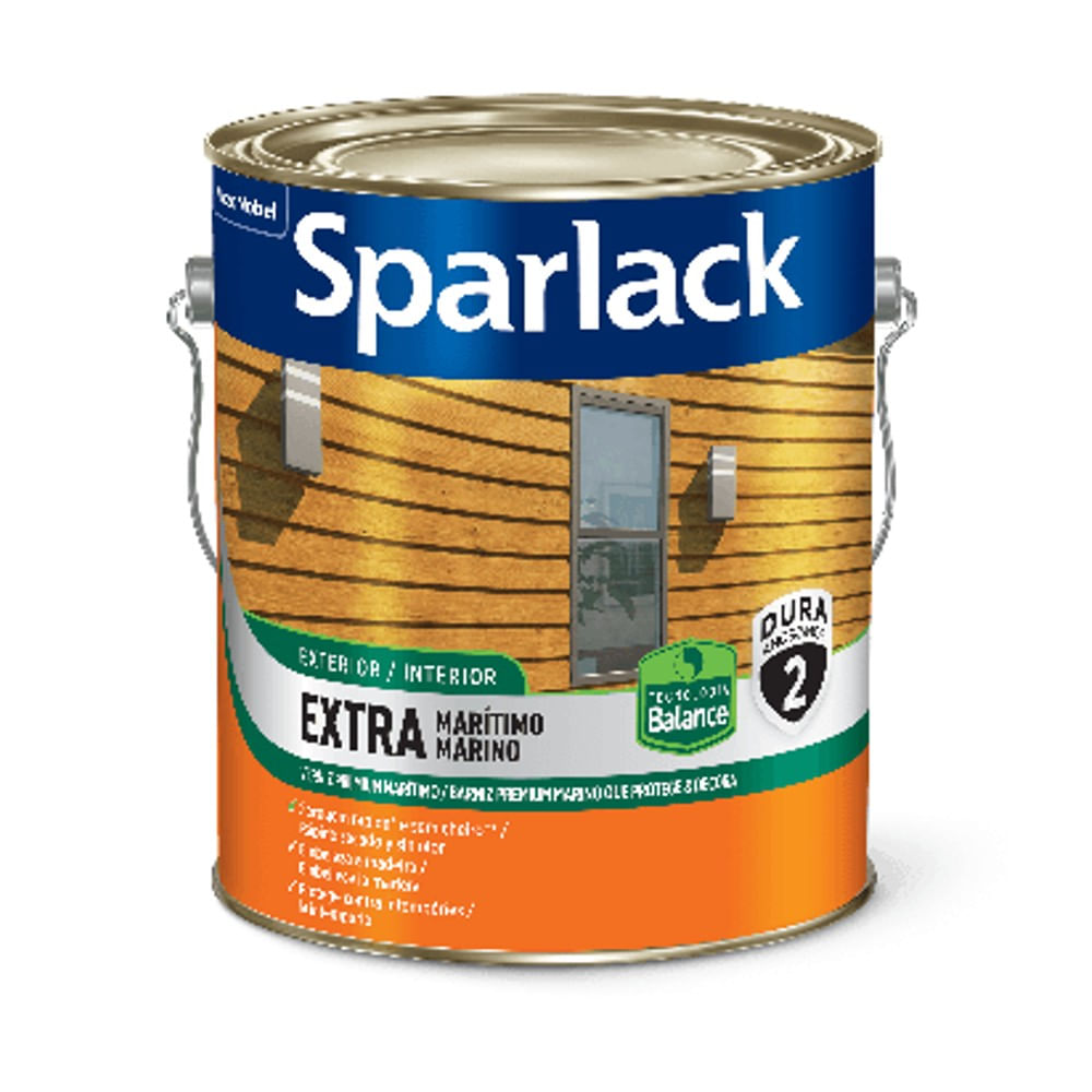 Verniz Extra Marítimo Balance para Madeira Incolor Brilhante 3,6l Coral