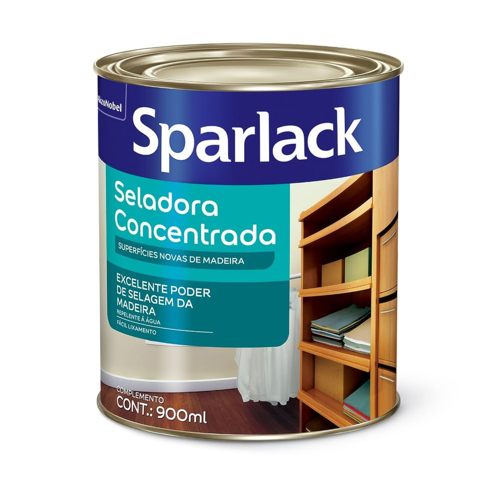 Seladora para Madeira Concentrada Incolor 900ml Sparlack