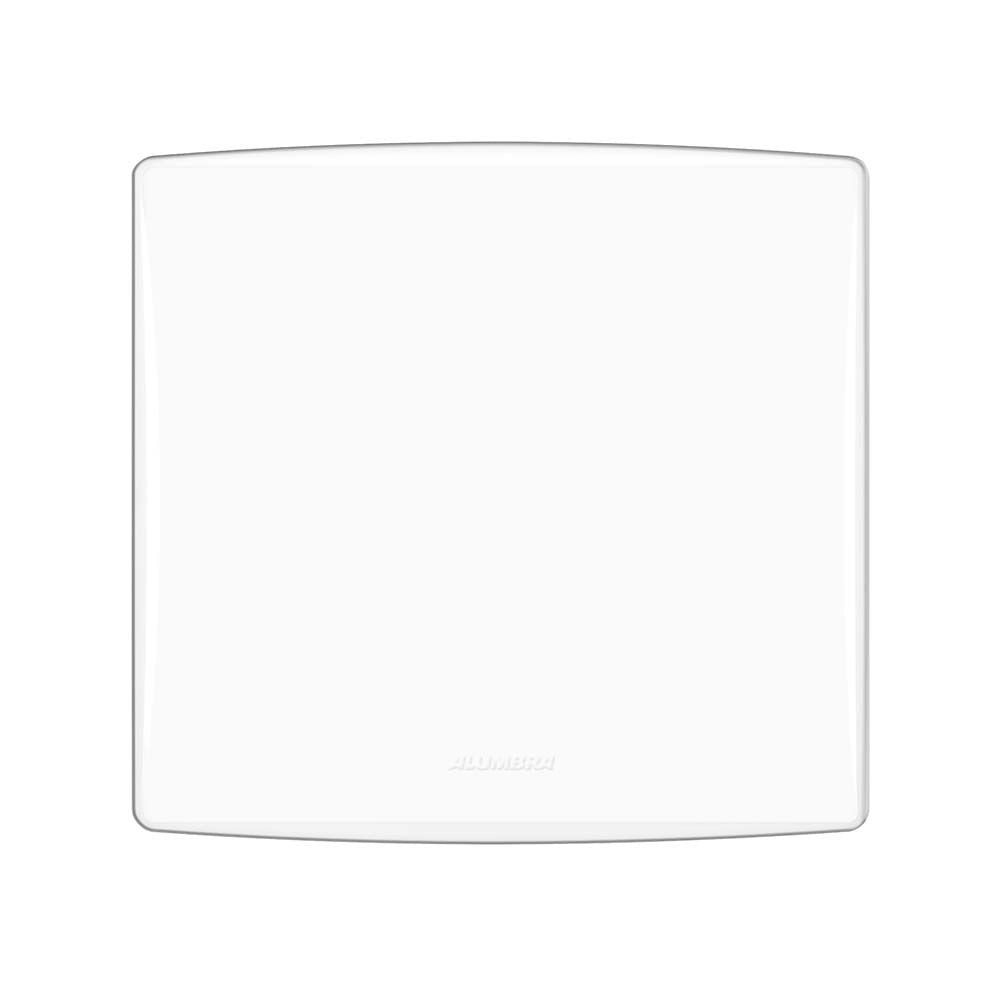 Placa Cega Com Suporte - Linha Bianco Pró 4x4 Branco Alumbra