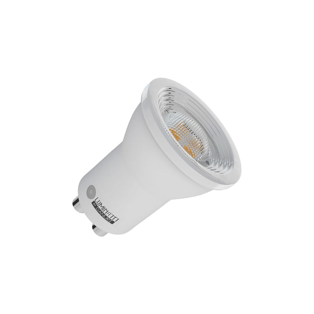 Lâmpada Mini Dicroica GU10 4W 2700K Bivolt Luminatti