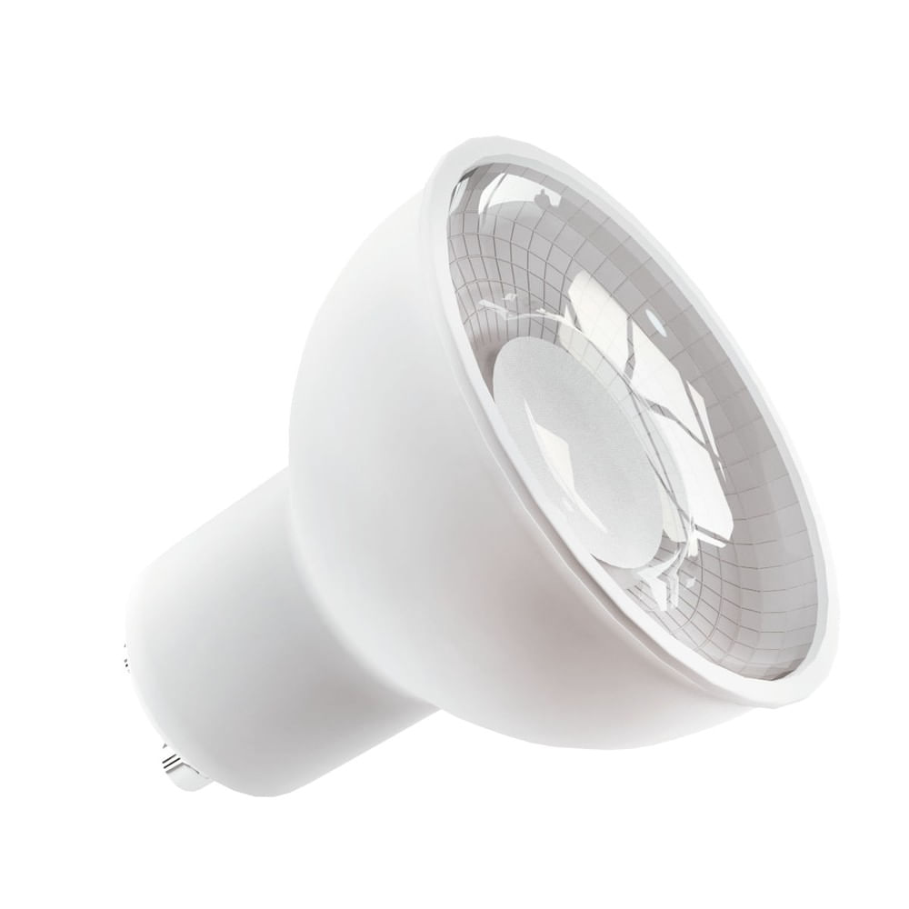 Lâmpada Dicroica Led GU10 8W 2700K 127V Dimerizavel Luminatti