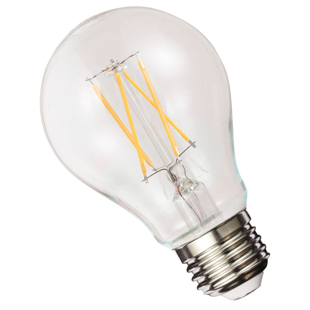 Lâmpada Bulbo Led Filamento E27 4W 127/220V 2700K Luminatti