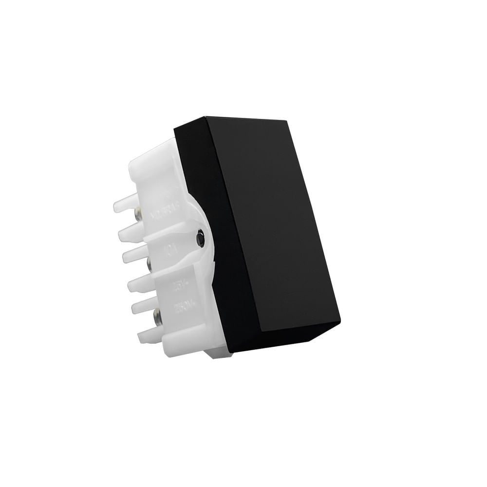 Interruptor Paralelo 10A 250V Inova Pro Class Preto Ebano Fosco Alumbra
