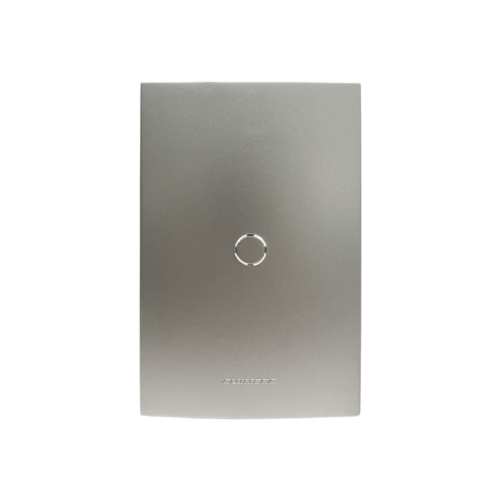Placa 4X2 Com Suporte Para Cega Saída De Fio Titanium Inova Pro Class Alumbra