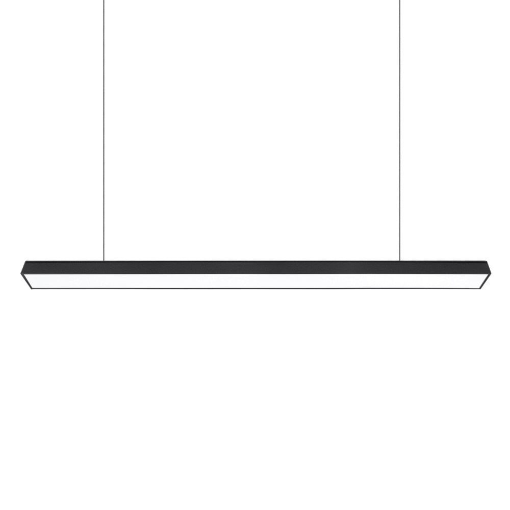 Luminaria Led Linear Office Preta 30W 111Cm 3000K Bivolt Black Decker